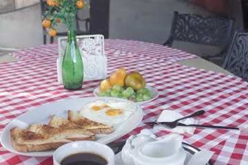 Breakfast area