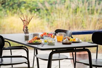 Breakfast area