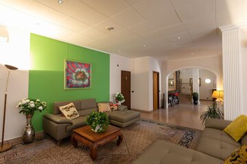 Lobby sitting area