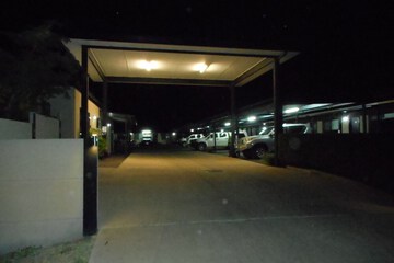 Front of property - evening/night