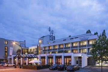 Front of property - evening/night
