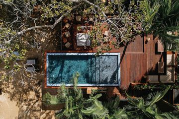 Rooftop pool