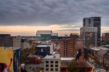 City view from property