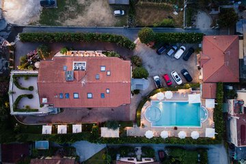 Front of property - evening/night