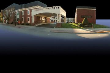 Front of property - evening/night