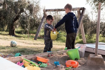Children's play area - outdoor