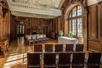 Indoor wedding