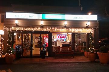 Front of property - evening/night