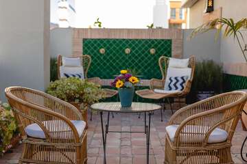 Rooftop terrace