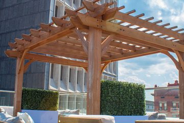 Rooftop terrace