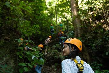 Ziplining