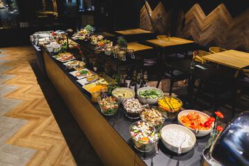 Breakfast buffet