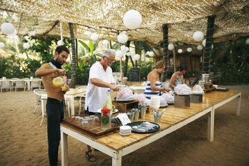 Breakfast area