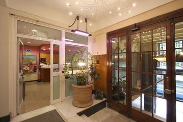 Interior entrance