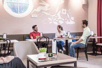 Lobby sitting area