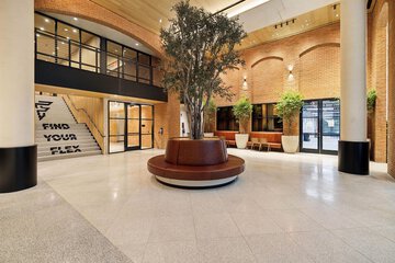 Interior entrance