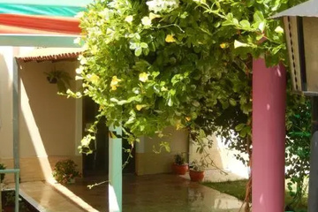outside