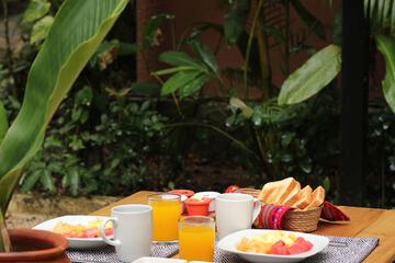 Breakfast area