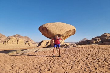 Outdoor rock climbing