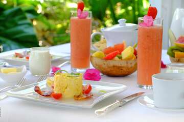 Breakfast buffet