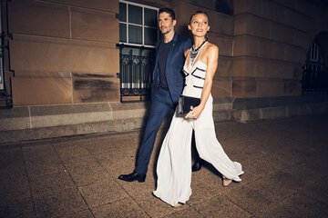 Front of property - evening/night