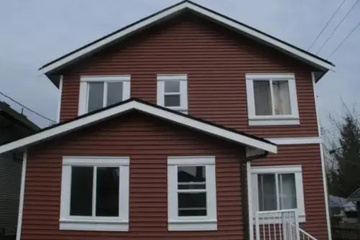 outside