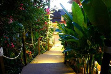 Front of property - evening/night