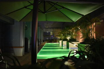 Rooftop pool