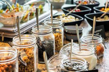 Breakfast buffet