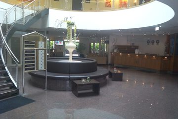 Interior entrance