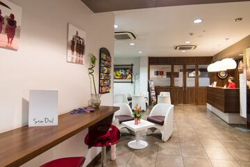 Lobby sitting area