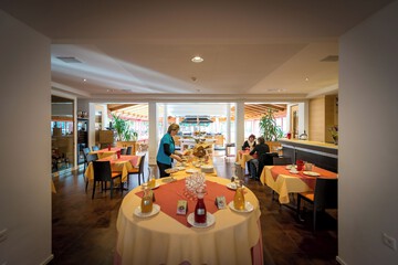 Breakfast area