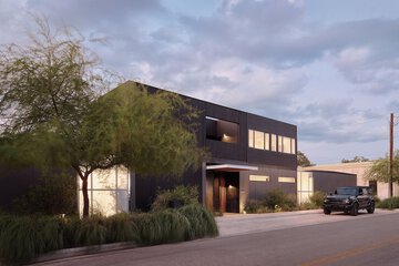 Front of property - evening/night