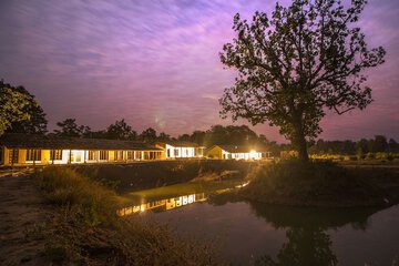 Front of property - evening/night