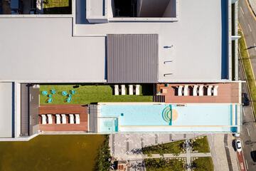 Rooftop pool