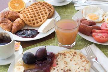 Breakfast buffet