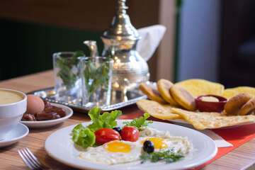 Breakfast area