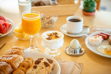 Breakfast buffet