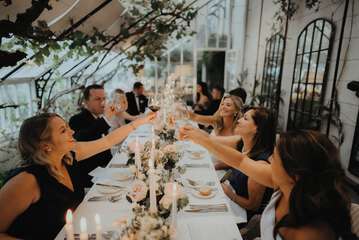 Couples dining