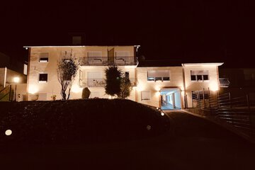 Front of property - evening/night