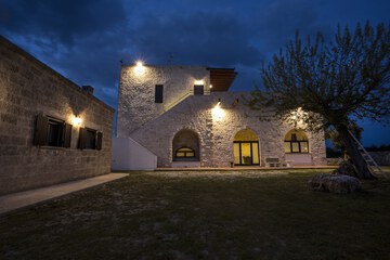 Front of property - evening/night