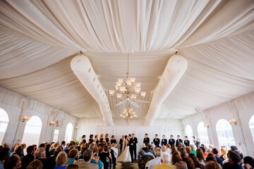 Indoor wedding