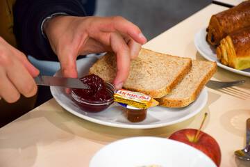 Breakfast buffet