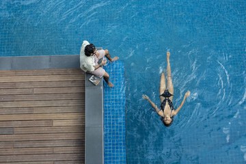 Outdoor pool