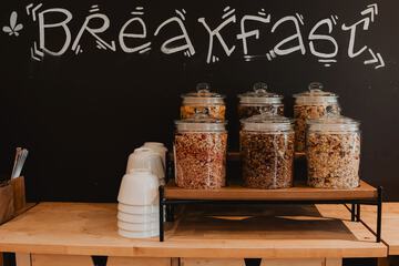 Breakfast buffet