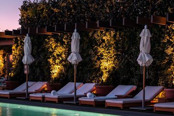 Rooftop pool