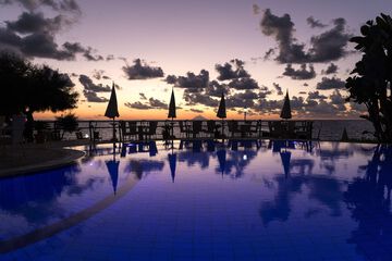 Rooftop pool