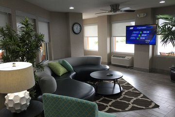 Lobby sitting area