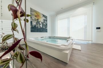 Private spa tub