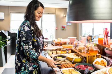 Breakfast buffet